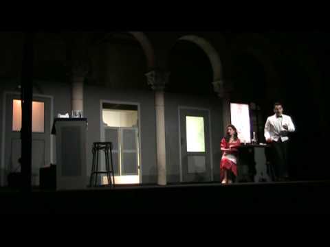 Beatriz Álvarez sings duo de la ópera Rita de Donizetti.