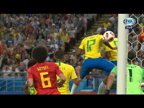 Gol Contra de Fernandinho - Brasil 0x1 Bélgica