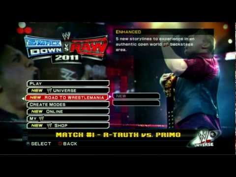 WWE Smackdown vs Raw 2011 Playstation 3