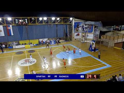 2MLS 8. kolo / KK Spartak - KKK Radnički / 23.11.2019.