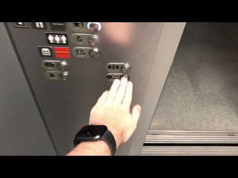 4K 30fps: OTIS Hydraulic Elevators At Museum Of Fine Arts (Gund Gallery) - Boston, MA