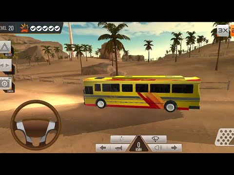 Offroad Coach Bus Simulator 3D - Bus Driver Mountain Climb Best Road Mode