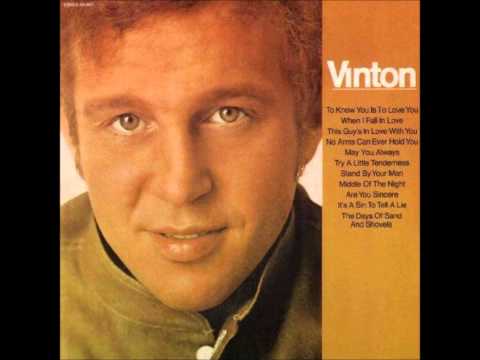 Try A Little Tenderness - Bobby Vinton