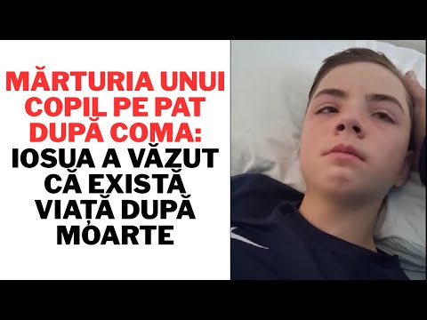 Testimony of a child on bed after coma: Joshua saw that there is life after death