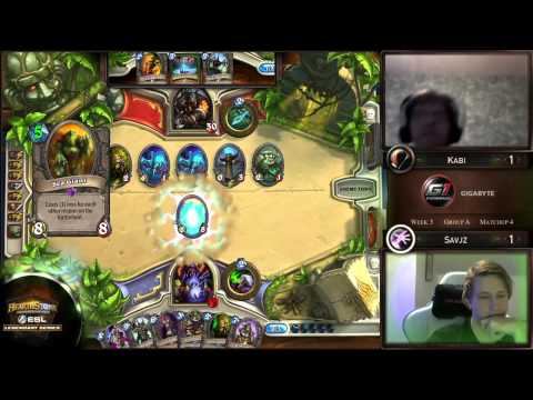 Savjz vs Kabi | Group A | ESL Hearthstone Legendary Series Season 2