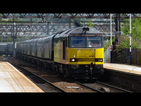 GBRf Class 60 No. 60047 on 6M51 Doncaster D.D - Liverpool B.T @ Guide Bridge on 19.07.20 - HD