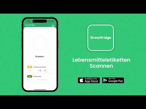 Lebensmitteletiketten Scannen
