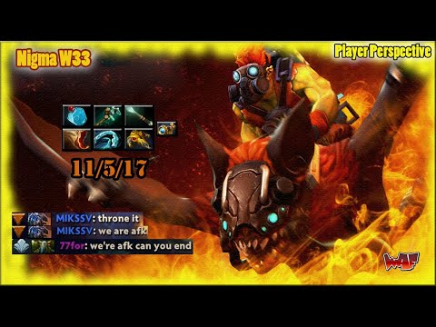 W33 Batrider MID [Nature Prophet Asking To End]