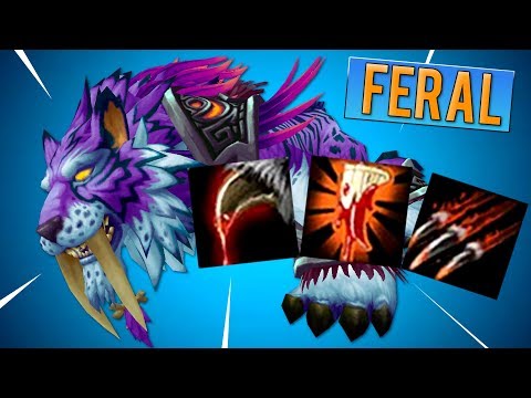 FERAL 1V5! (5v5 1v1 Duels) - Not Assassination Rogue PvP WoW Legion 7.3.5