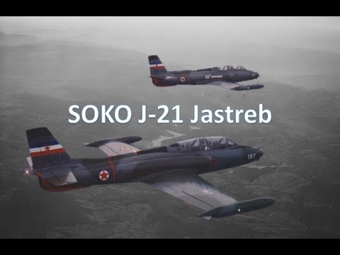 SOKO J-21 Jastreb - jurišno-izviđački zrakoplov SFRJ