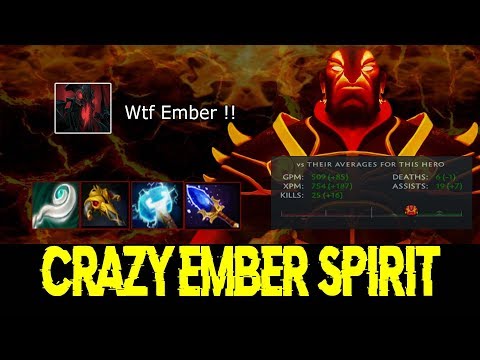 Ember Spirit GOD Mid Play Dota2