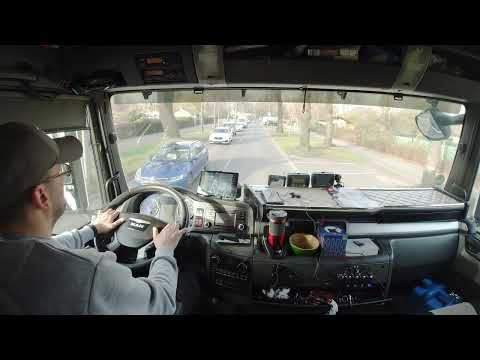 Silent Driving !! |  Arround Berlin | MAN TGX 18.440
