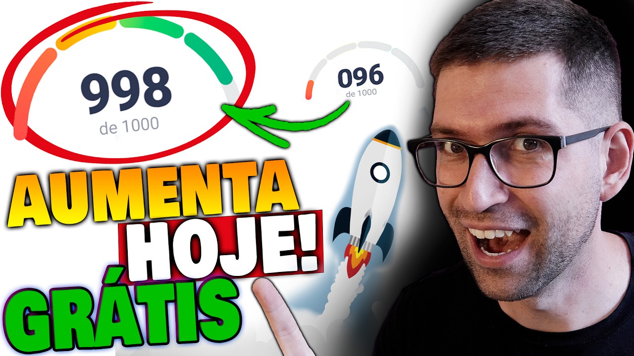 NOVO 2024🍀 Como aumentar o Score do CPF Rápido, Fácil e Grátis. Serasa, spc.