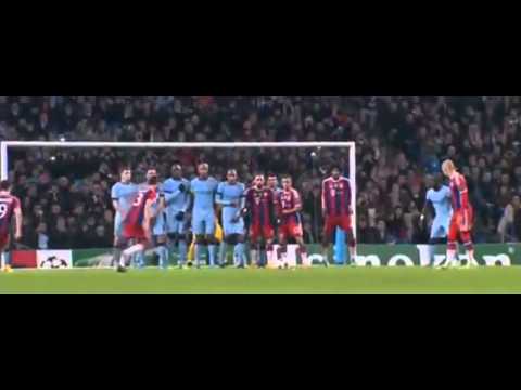 Xabi Alonso Free Kick Goal vs Manchester City 2014