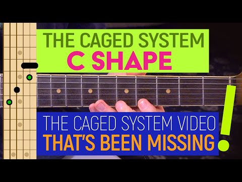 The CAGED System: C Shape - 9 Essential tools that live within the C Shape - Guitar Lesson - EP556