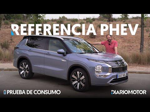Mitsubishi Outlander PHEV | Consumo real con batería llena y vacía | Prueba | Test | Diariomotor
