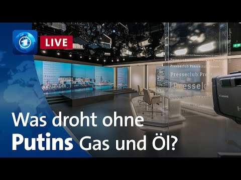 Ohne Putins Gas und Öl - Welche Folgen drohen? | ARD-Presseclub