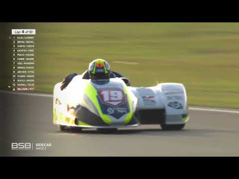 Molson Group British Sidecar Championship 2022 Round 7 Snetterton - Race 2