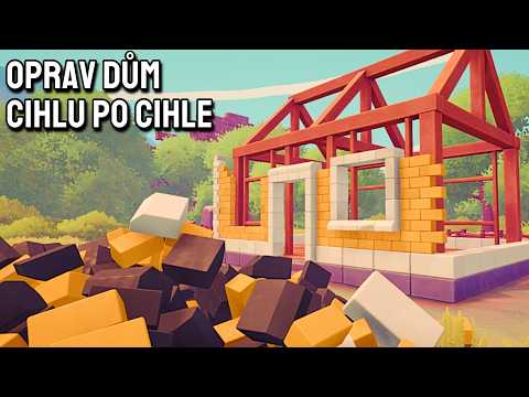 Skvělá odpočinková hra, kde v CO-OPu stavíš domky cihlu po cihle! - Brick by Brick