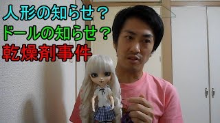 人形の知らせ？ドールの知らせ？乾燥剤事件！！