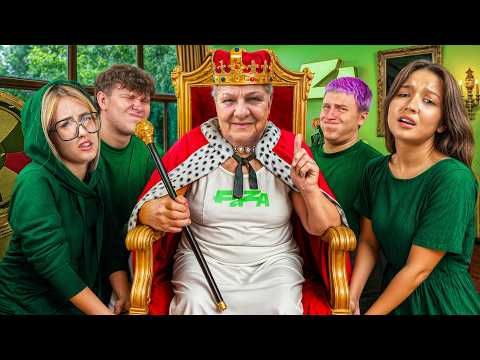 BABCIA RZĄDZI NAMI PRZEZ CAŁY DZIEŃ!