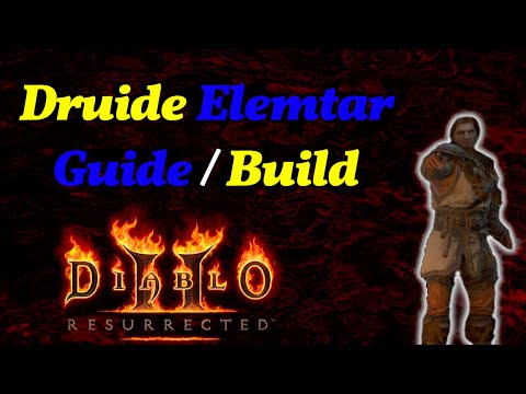D2R Elementar Druide Guide / Build Deutsch Charakter Vorstellung mit Gameplay!