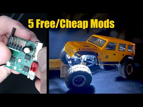 5 Free/Cheap Mods for SCX24