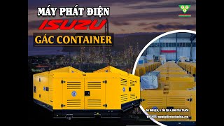 Máy phát điện ISUZU 25KVA gác Container - Nhập khẩu chính hãng 100% giá tốt nhất thị trường