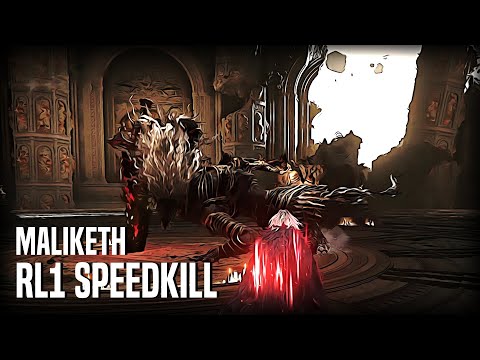 Maliketh RL1 speedkill (without half a minute of prebuffing)