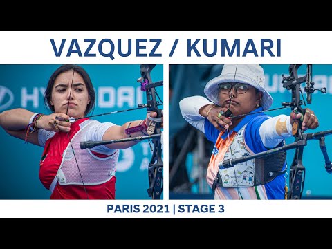 Ana Vazquez v Deepika Kumari – recurve women semifinal | Paris 2021 Hyundai Archery World Cup S3
