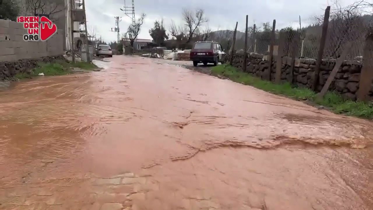Hassa’da Yağmur Etkisini Göstermeye Başladı