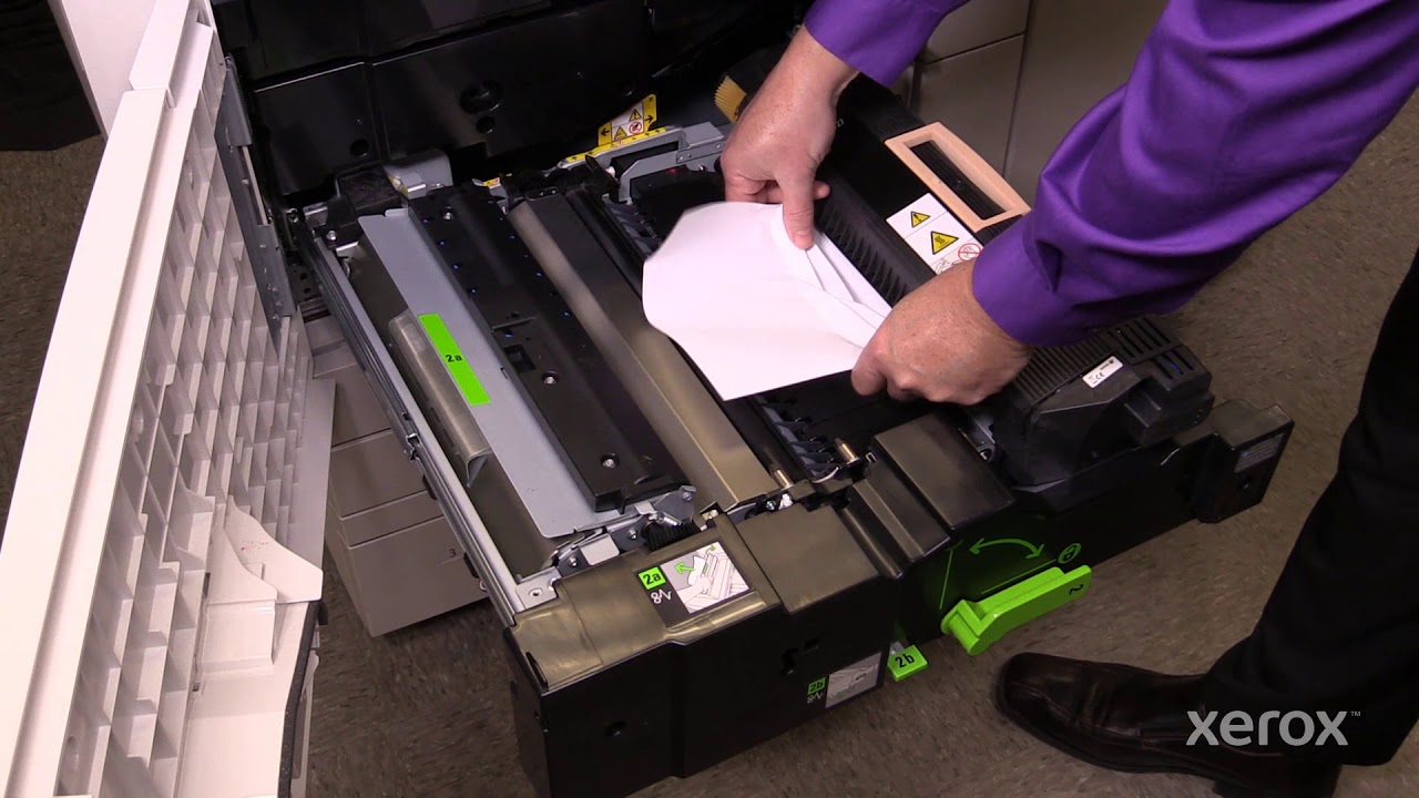 Xerox® PrimeLink® C9065 C9070 Series Printer Clearing a Paper Jam in Pre Fuser area