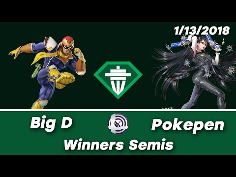Emerald City 6 - Big D (Captain Falcon) Vs. Pokepen (Bayonetta) - Winners Semis
