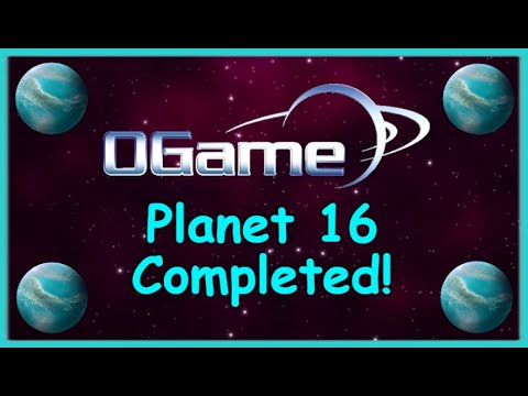 OGame: Obtaining And Building Up Planet Number 16! (Over 4Billion Points Miner Account!)