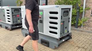 SDMO R33 C3 Mitsubishi Leroy Somer 33 kVA Silent Rental generatorset  generador de di&eacute;sel | Imagen 4 - Machineryline