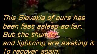 SLOVAK NATIONAL ANTHEM WITH ENGLISH SUBTITLES
