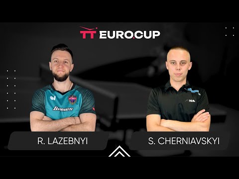 16:30 Ruslan Lazebnyi - Serhii Cherniavskyi 05.11.2025 TT Euro.Cup Ukraine Star. TABLE 3