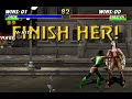 UMK3 Arcade Jade 11 Hits 100 Combo Vs Sheeva