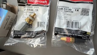 How to fix Ford temp gauge. Engine temp sensor (ECT) for F250 F350 7.3 Powerstroke