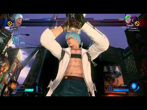 Marvel vs capcom infinite rank match promotion 12 rank dedah team  vs nova team