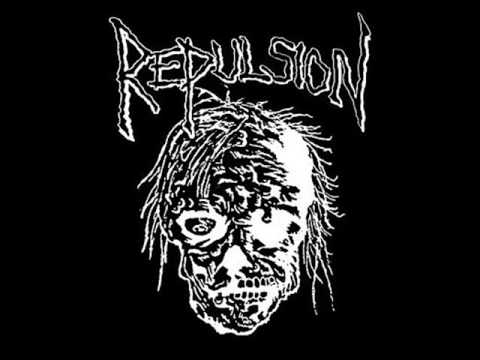 Repulsion . Rarities . Horrified Demo online metal music video by REPULSION