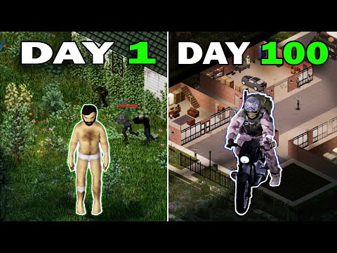 I Survived 100 Days in Project Zomboid