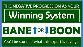 The Negative Progression Winning System - Sucks or Rocks?