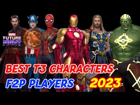 Best T3 Characters For F2P Players 2023 Marvel Future Fight | MFF HINDI INDIA