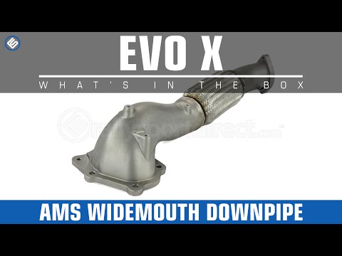 AMS EVO X Widemouth Downpipe - What's in the Box?