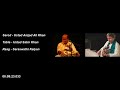 Sarod - Ustad Amjad Ali Khan - Raag Saraswati Kalyan, Khamaj & Simhendra Madhyam