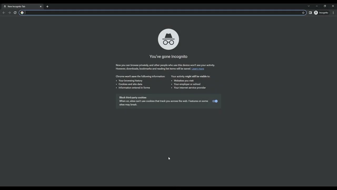 Google Chrome Dark Mode