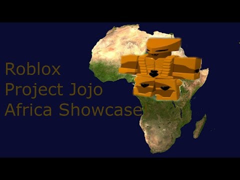 Roblox Project Jojo Africa Showcase!
