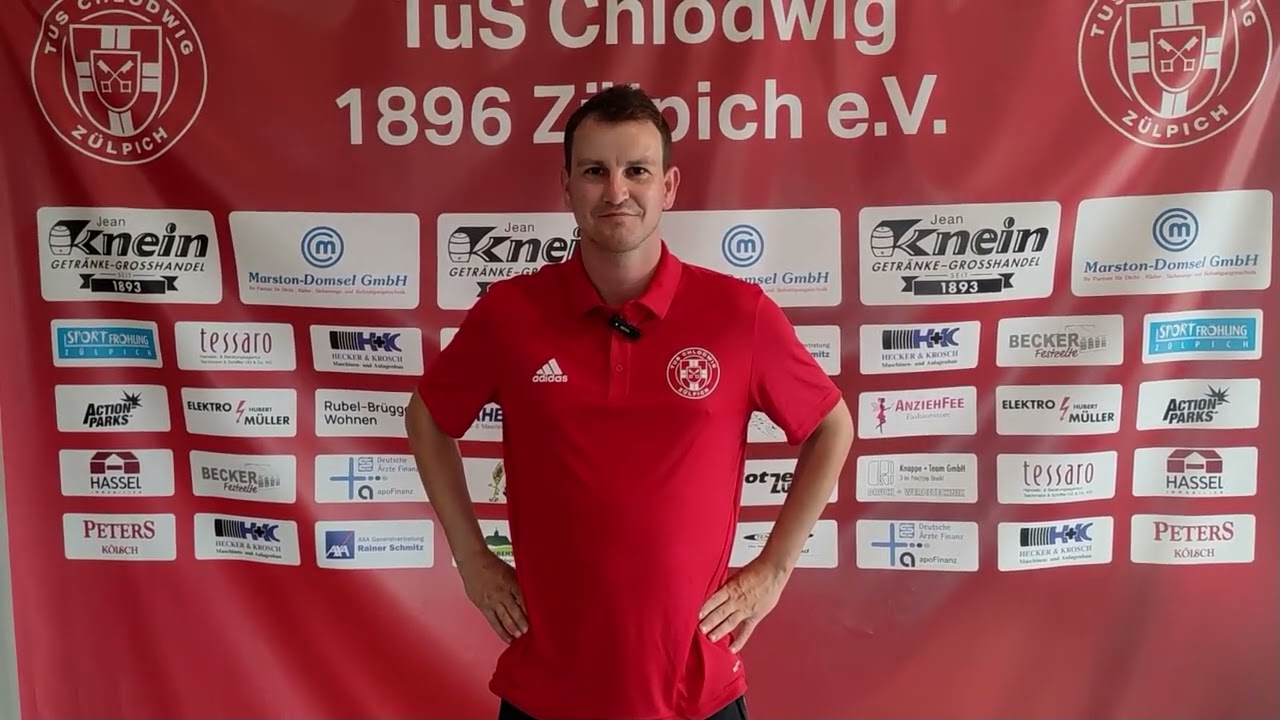  Bezirksliga TuS Chlodwig Zülpich, Trainer Marius Schinke - Team wurde in der Breite angepaßt 