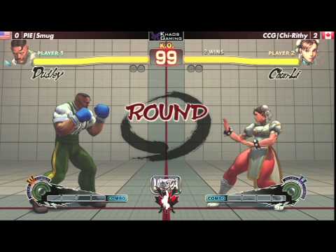 CC2014 USF4 LQF - PIE Smug (DUD) vs CCG Chi Rithy (CHN)